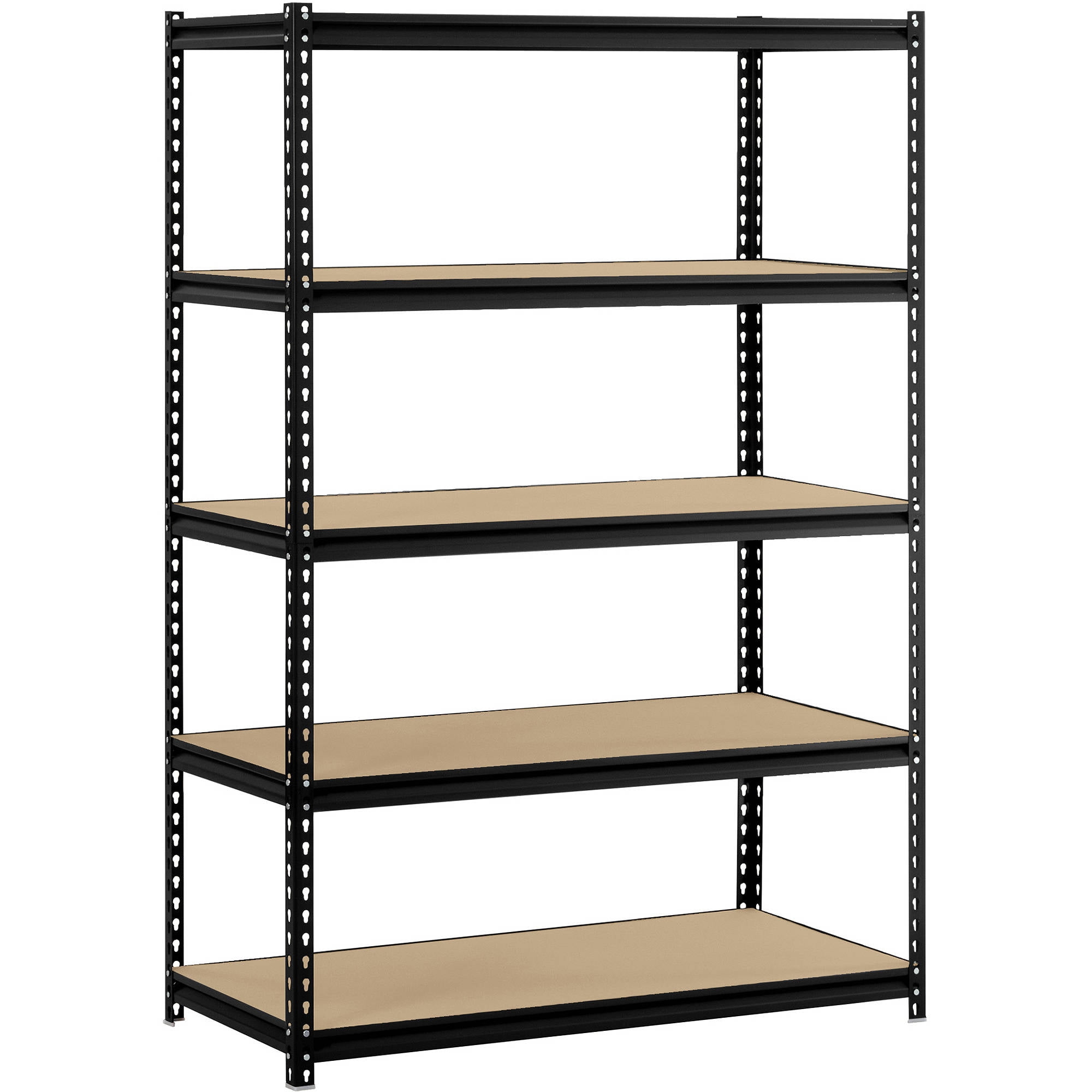 Muscle Rack 48"W x 24"D x 72"H 5-Shelf Steel Shelving ...