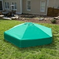 thumbnail image 2 of Frame It All 84in. X 96in. X 37in. Telescoping Hexagon Sandbox Canopy & Cover, 2 of 7