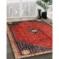 thumbnail image 3 of Ahgly Company Machine Washable Indoor Rectangle Traditional Red Area Rugs, 5' x 8', 3 of 7