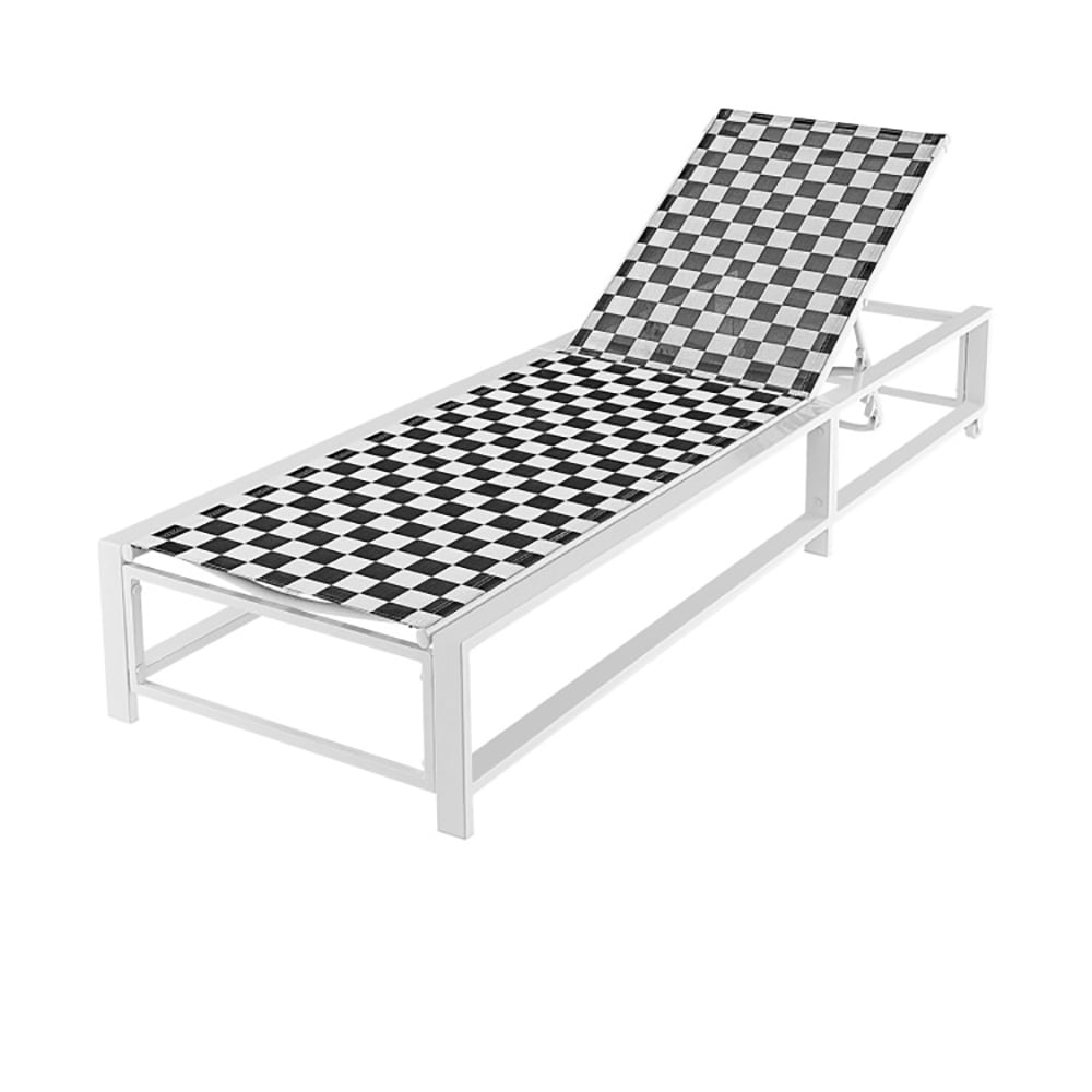 Aimee Lii Outdoor Adjustable Patio Chaise Lounge Chair with Wheels and Sturdy Metal Frame, Patio Loungers Aimee Lii Outdoor Adjustable Patio Chaise Lounge Chair with Wheels and Sturdy Metal Frame, Patio Loungers