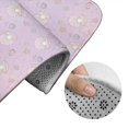 thumbnail image 5 of Yiaed Shells Pearl Print Bathroom Mat Set 2 Pieces Mat Anti-Skid Pad Ultra Soft and Absorbent Bathroom Bath Mat Contour Bath Rugs for Toilet Base, 5 of 6
