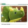 thumbnail image 7 of Gallickan Dinosaur Plush Toy Pillow, Dinosaur Stuffed Animals Doll, Dinosaur Cushion Plushies Stuffed Toy Cute Pillows, Gifts for Kids Birthday,Christmas, 15.7 in, As Shown, 7 of 7