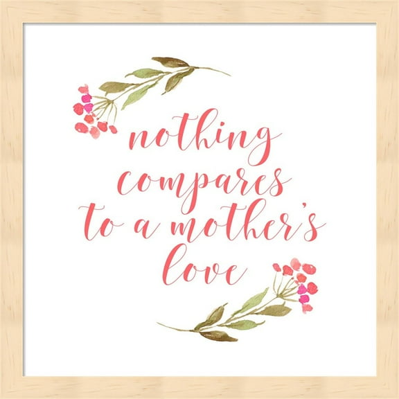 Mothers Love by Tara Moss, Framed Wall Art, 13.25W x 13.25H