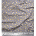 thumbnail image 1 of Soimoi Cotton Duck Fabric Artistic Leaves Print Sewing Fabric Yard 56 Inch Wide, 1 of 1