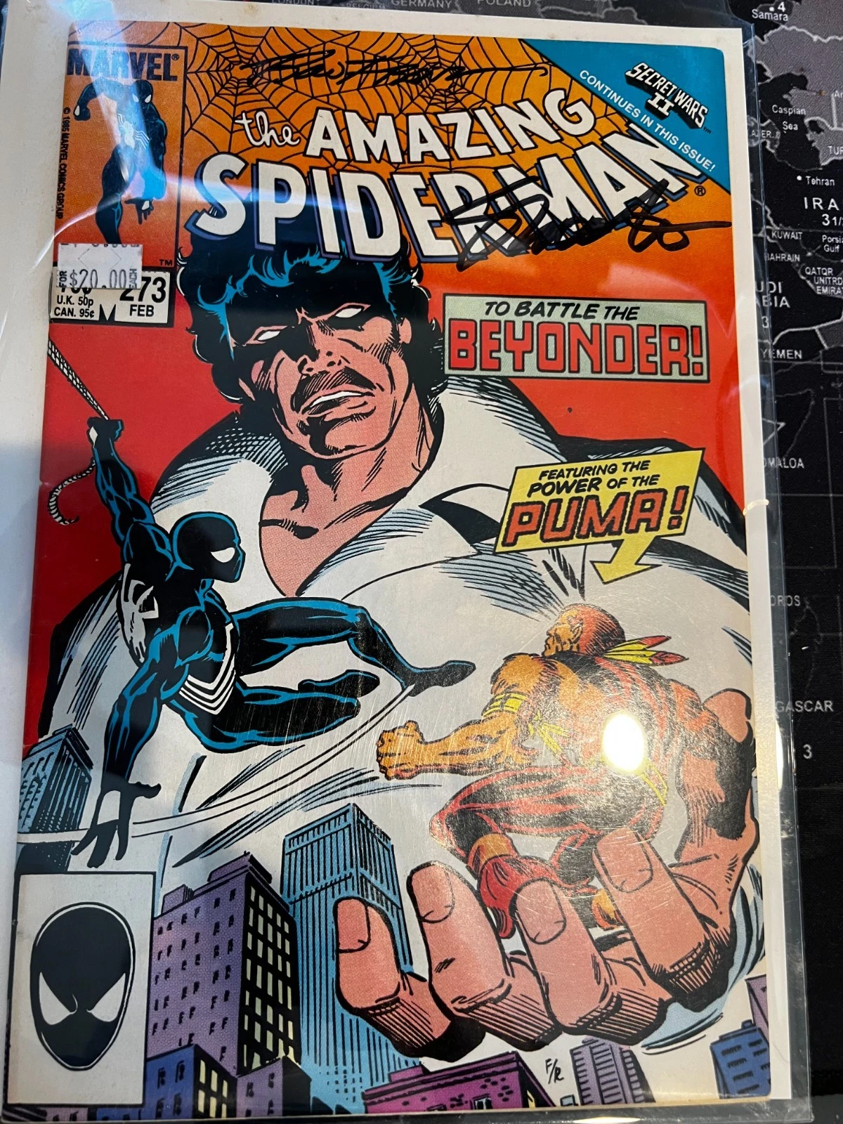 Amazing Spider-Man #272 Signed Jim Shooter