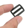 thumbnail image 4 of Uxcell 1 Inch Tri-Glide Slide Buckles Webbing Strap Fastener, 5 Colors 25 Pack, 4 of 5