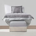 thumbnail image 3 of Virtu Twin Comforter Sets, Bed in a bag, 5 Piece Reversible Twin Bedding Comforter Set with Sheets, Kids bedding, Gray Lavender, 3 of 8