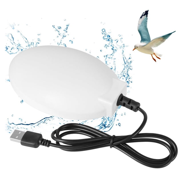 MesaSe Winter Bird Bath Heater for Outdoor Safe Birdbaths Deicer with Thermostatically Controlled