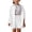 White, variant on UACY Girls 2 Pcs Boho Linen Outfits Long Sleeve Button Down Loose Top Matching Short Pants Toddler Kids Casual Gauze Sets  (Yellow, 7-8 Years)