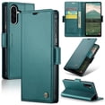 thumbnail image 1 of Funda de Cuero CaseMe For Samsung Galaxy A17 Tipo Billetera con Bloqueo RFID, For Samsung Galaxy A17 Funda Tipo Billetera para Mujer Hombres Tarjetero Cierre Magnético Soporte Tipo Kickstand Funda Ti, 1 of 11