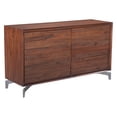 thumbnail image 7 of ZUO Perth 6 Drawer Dresser in Chestnut, 7 of 7