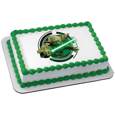 Star Wars Yoda Edible Icing Image For 8 Inch Round Cake Walmart Com Walmart Com Star Wars Yoda Edible Icing Image For 8 Inch Round Cake Walmart Com Walmart Com