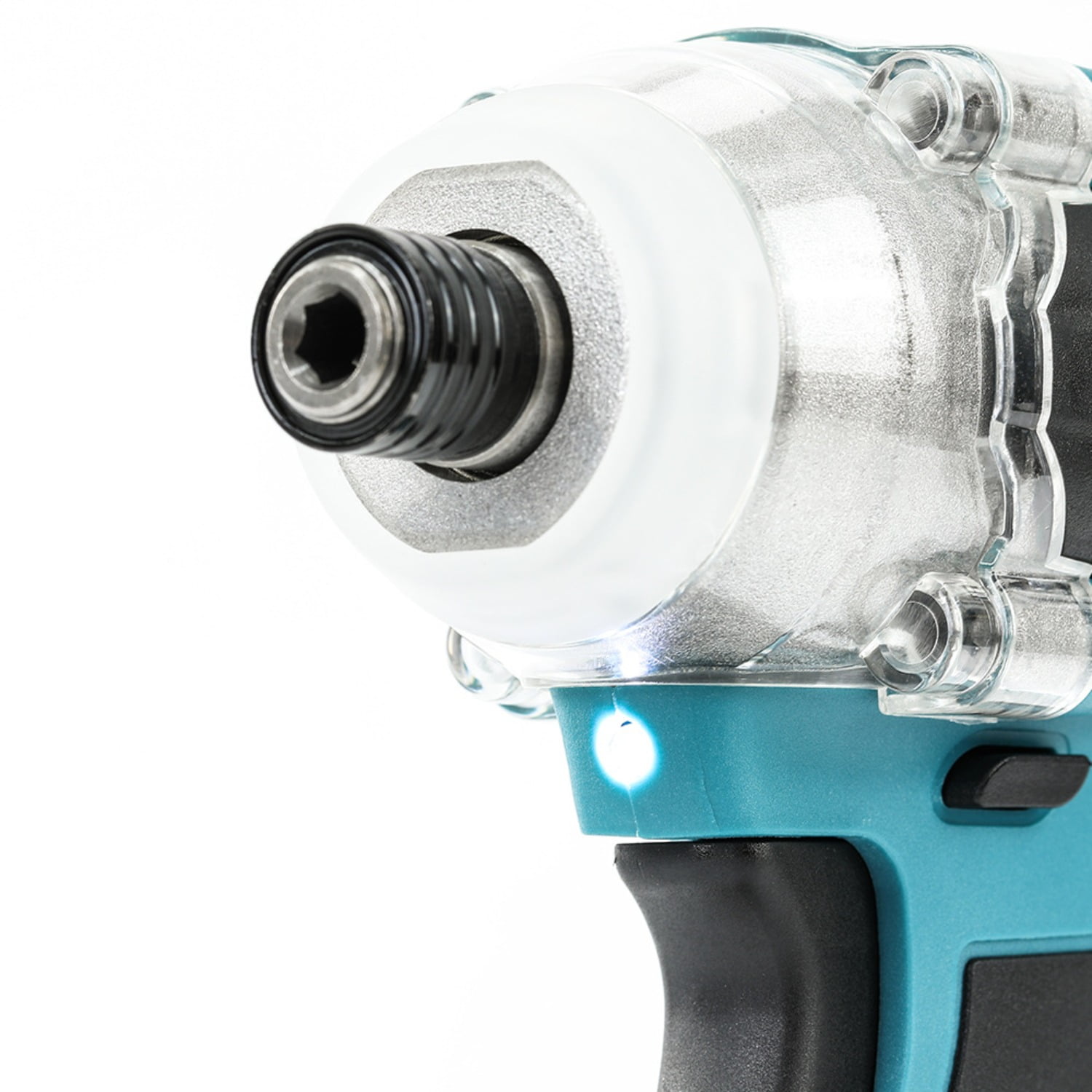 21V Brushless Cordless Impact Driver, Compact Electric Screwdriver Power Tool