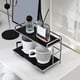 thumbnail image 5 of Estante de Almacenamiento de Escritorio de Metal con , Estante de Escritorio de Doble Capa, Estante para Tazas, Estante para Cosméticos de Baño., 5 of 5