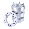 thumbnail image 5 of Gsuatey 4pcs Silver 2in Wheel Adapter 6x5.5in to 5x5.5in Wheel Spacer 108mm Center Bore 14X1.5 Bolt Flange, 5 of 12