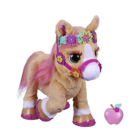 FurReal Cinnamon, My Stylinâ Pony Toy, 14-Inch Electronic Pets, 80+ Sounds & Reactions, 26 Accessories, Interactive Toys for 4 Year Old Girls and Boys and Up