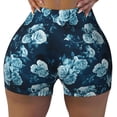 thumbnail image 2 of Fotbe Ink Rose Shorts Sin Costuras – Shorts Deportivos de Cintura Alta para Mujer, Elásticos para Gimnasio, Yoga, Running o Ciclismo-XX-Large, 2 of 8