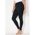 thumbnail image 3 of Catherines Women's Plus Size Ultra-Knit Ponte Legging, 3 of 5