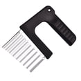 thumbnail image 2 of Transemion Potato Wave Slicer Cookware Universal Efficient Manual Chips Chopper, 2 of 6