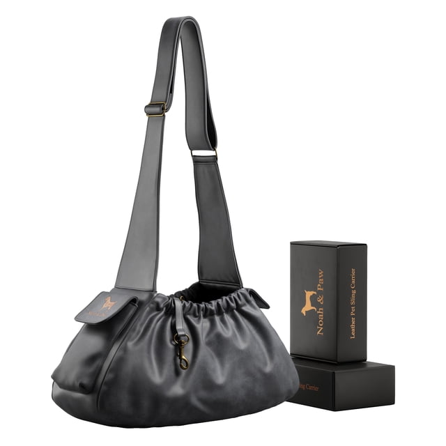 Correa ajustable de piel vegana para perros NOAH & PAW