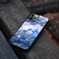 thumbnail image 4 of WIRESTER Shockproof Soft Rubber Cover Case for Apple iPhone 11 Pro 5.8" 2019, Claude Monet Water Lilies, 4 of 5