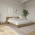 thumbnail image 6 of Nexera Satori 1 Drawer Nighstand, Set of 2, Brown Oak, 6 of 6