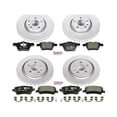 thumbnail image 2 of Power Stop Front and Rear Euro-Stop ECE-R90 Certified Brake Pad and Rotor Kit ESK5614, 2 of 5