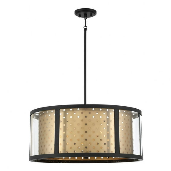 Eurofase Lighting - Grado - 6 Light Pendant-Gold Finish -Traditional