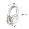 thumbnail image 5 of Noise Cancelling Headphones Bluetooth, Wireless LDAC Hi-Res Audio, Custom EQ via App, 75H Playtime, Comfort Fit, Over Ear Headphones Foldable for Airplane Travel Home Office, 5 of 5