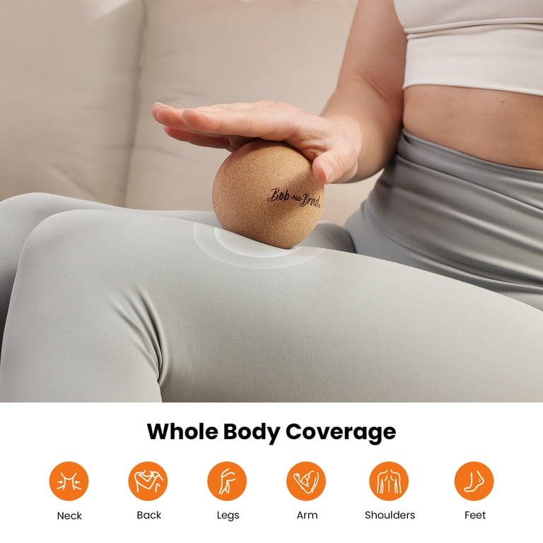 Bob and Brad Natural Cork Massage Balls, 2-Pack photo 4