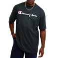 thumbnail image 3 of Champion Mens Classic Jersey Short-Sleeve Tee, XL, Script Logo Granite Heather, 3 of 7