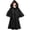 Black, variant on lnmuld Kids Boys & Girls Fairy Cape, Dress Up for Party & Adventure Size:5-6 Years