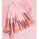 thumbnail image 4 of Set Brochas De Maquillaje 13 Pzs Profesional +bolsa Modelo Rosa, 4 of 4