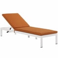 thumbnail image 3 of Shore Set of 2 Outdoor Patio Aluminum Chaise with Cushions, 3 of 7