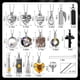 thumbnail image 3 of Set de collares Ecation, 15 unidades, de acero inoxidable, con motivo conmemorativo, 3 of 8