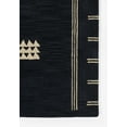 thumbnail image 2 of Momeni Simba Hand Tufted Wool Geometric Navy Area Rug 5' X 8', 2 of 7