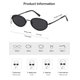 thumbnail image 5 of Gafas de Sol SOJOS SJ1248 Ovaladas Polarizadas Negro/Gris, 5 of 5
