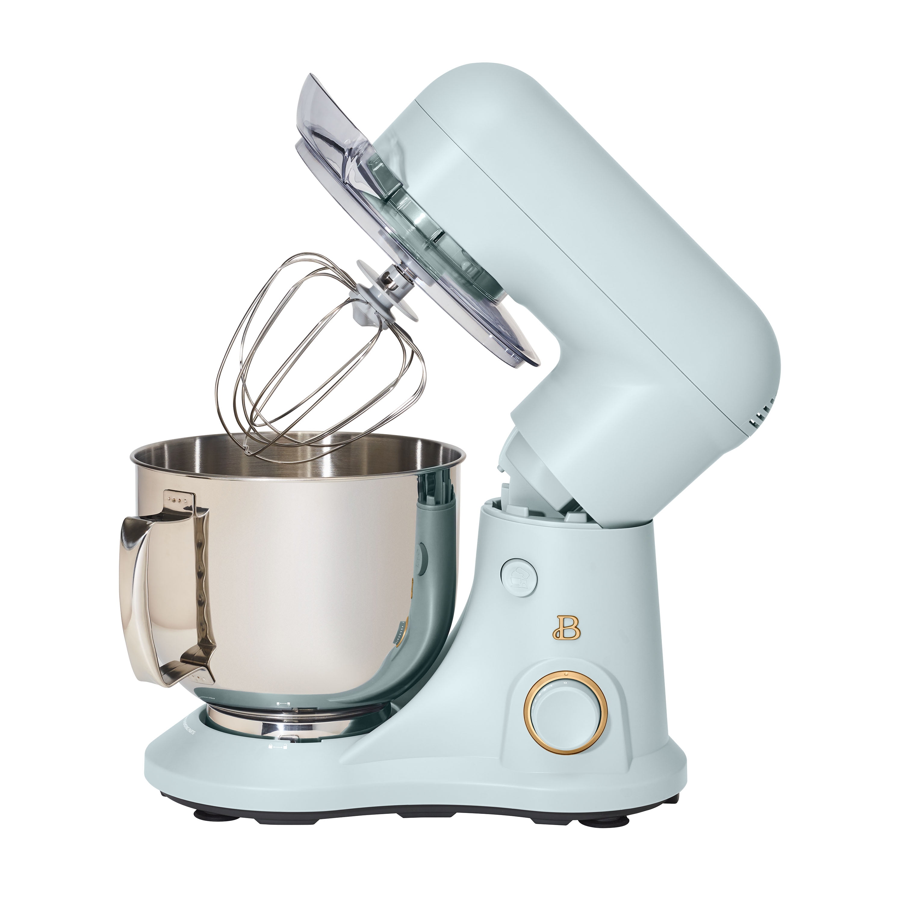 Beautiful 5.3 Qt Tilt-Head Stand Mixer with Flat Beater, Dough Hook & Balloon Whisk, Hydrangea by Drew Barrymore