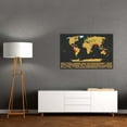 thumbnail image 4 of Gold Scratch Off World Map Poster - 17x12 Inch Travel Scratchers Map with Real Gold Foil, Perfect Travel Gift for Adventurers & Geography Lovers, 4 of 9