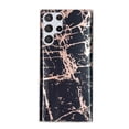 thumbnail image 2 of Allytech Galaxy S22 Ultra 5G Cell Phone 6.8" Case 2022 Electroplated Silicone Soft Flexible TPU Back Shockproof Cover Ultra Thin Lightweight Case for Samsung Galaxy S22 Ultra 5G, Black Gold Marble, 2 of 4