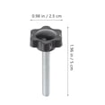 thumbnail image 6 of Clamping Screw Knob Patio Swing Parts Track Accessories Screws for Plastic Bolts, 6 of 6