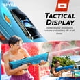 thumbnail image 5 of SPYRA Electric Water Blaster, Outdoor Squirt Gun for Pool Games, SpyraFour, Blue, 5 of 9