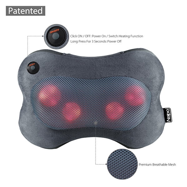 Naipo shiatsu pillow on sale massager