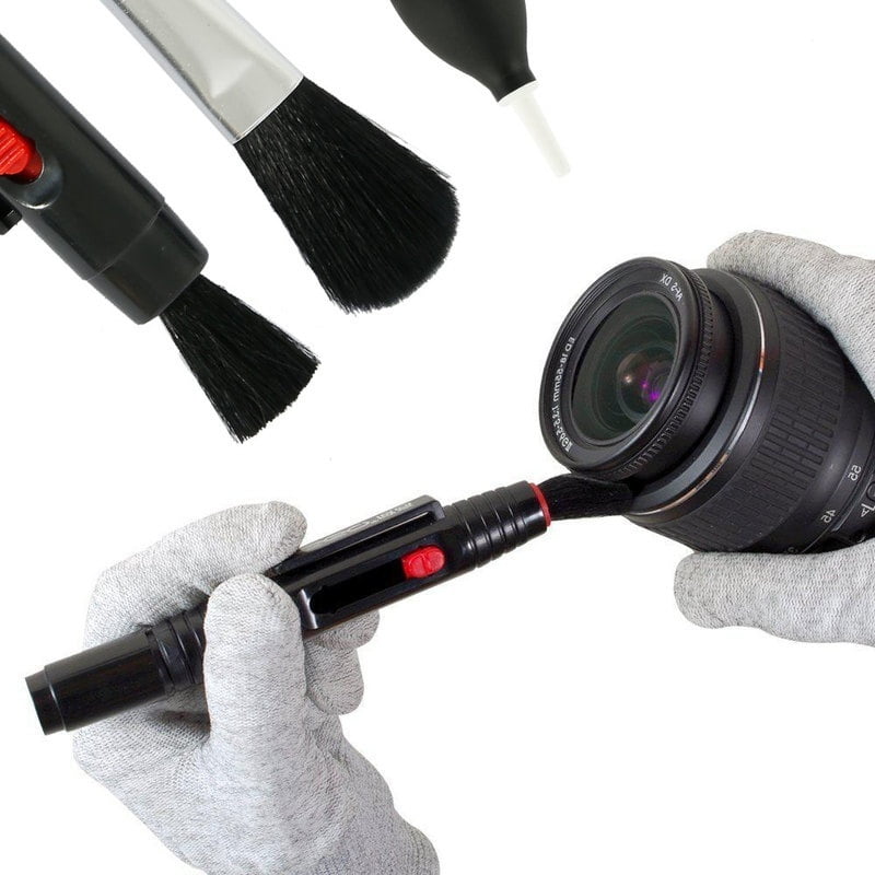 Zhice Professional Digital Camera Cleaning Brush Wipe Tools Set Brush Cleaner Kits 