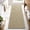 Beige, variant on Luxury Bathroom Rug Shaggy Bath Mat 24 x 60 Inch Spa Blue | Washable Non Slip Soft Plush Chenille Absorbent Carpet for Shower