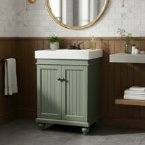 Legion Furniture 24-inch Pewter Green Sink Vanity