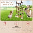 thumbnail image 4 of Juguete masticable Bissap Bunny para conejos, cobayas y chinchillas, 4 of 7