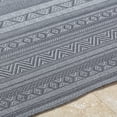 thumbnail image 5 of Livabliss Outdoor Rugs, 7x9 Sandra Global Charcoal Area Rug for Patio, Porch, Deck, Backyard, Waterproof Indoor Outdoor Carpet (6'7" x 9'), 5 of 7