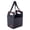 Black-Four bottles, variant on Felt Insulated Drink Carrier Tote Bag, Reusable 2 Bottle Beverage Organizer with Divider and Pocket, SomWiBe Travel Takeout Caddy