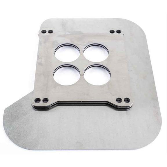 JEGS 154050 Carburetor Heat Shield 4-Hole Style Fits: (4-Barrel Carburetors) Hol